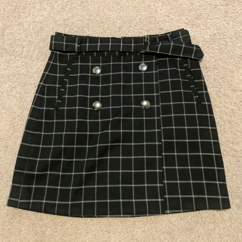 Plaid Skirt